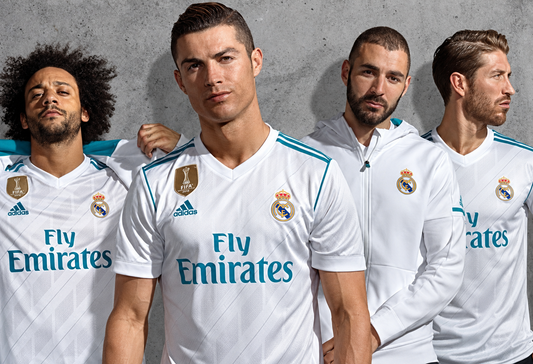 Real Madrid 2017/18 Home Jersey