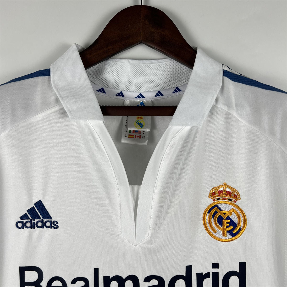 Real Madrid 2001/02 Home Jersey