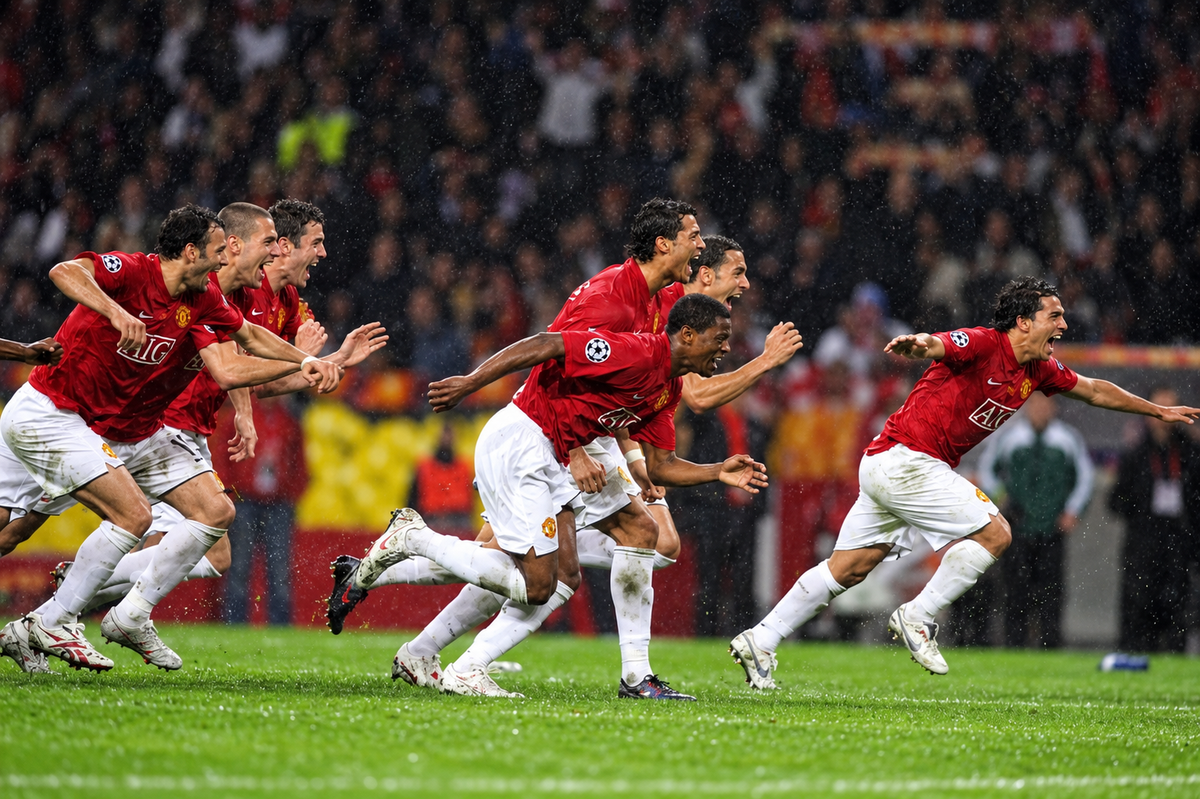 Manchester United 2007/08 Home Jersey