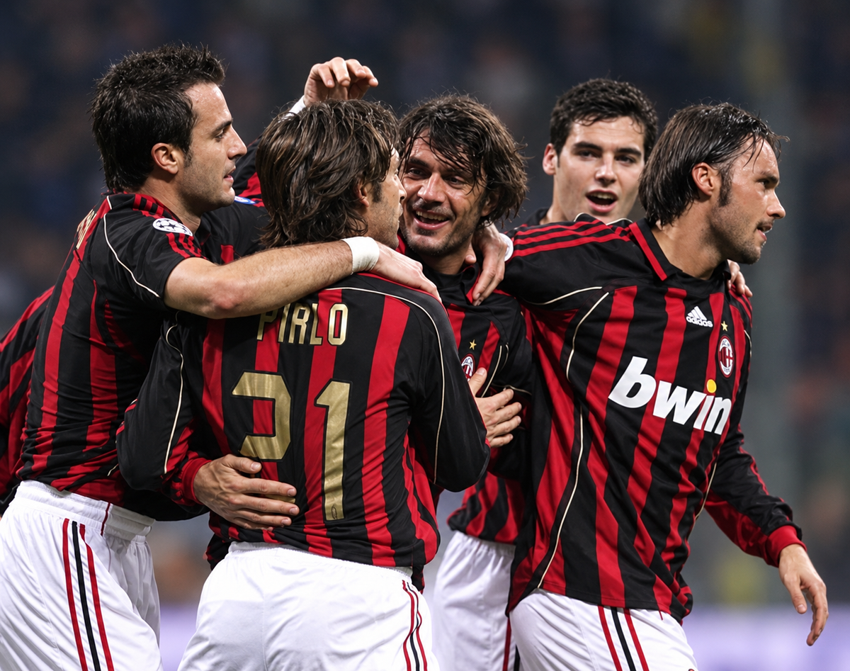 AC Milan 2006/07 Home Jersey